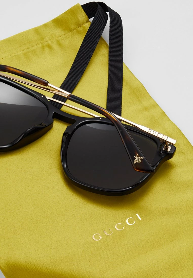 Gucci - Unisex Sonnenbrille - Black/gold/grey 8 Gucci - Unisex Sonnenbrille - Black/gold/grey – Bild 6