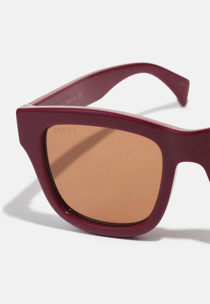 Gucci UNISEX - Sonnenbrille - Burgundy/burgundy/brown 6 Gucci UNISEX - Sonnenbrille - Burgundy/burgundy/brown – Bild 4