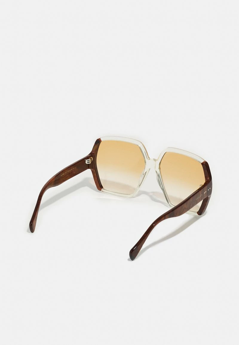 Gucci - Damen Sonnenbrille - Yellow/brown/orange 4 Gucci - Damen Sonnenbrille - Yellow/brown/orange – Bild 2