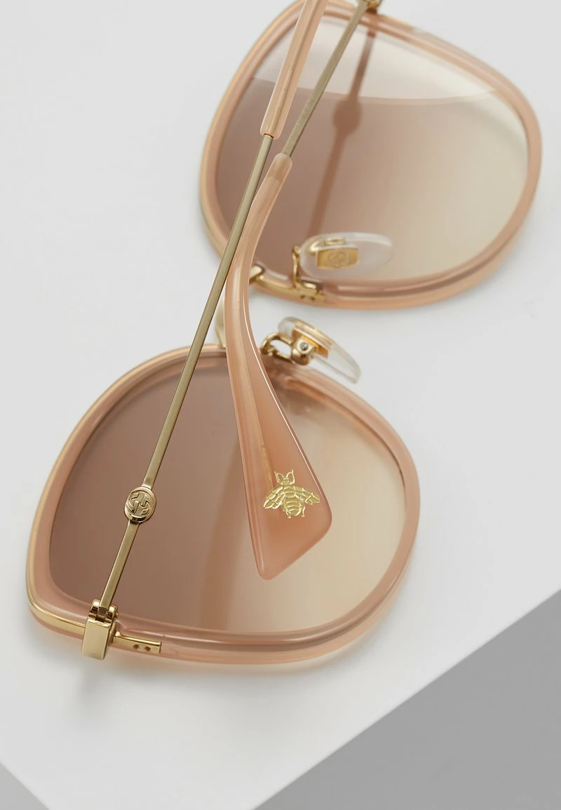 Gucci Sonnenbrille - Havana/gold/pink - Damen 6 Gucci Sonnenbrille - Havana/gold/pink - Damen – Bild 4