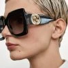 Gucci - Damen Sonnenbrille - Black-black-grey -Günstiges Gucci || Knirps Geschäft d3b30601df2547f39e55b563e7f0d445