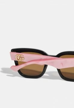 Gucci - Damen Sonnenbrille - Black/pink/brown -Günstiges Gucci || Knirps Geschäft d51597d7dbf042b9a4051def6bbf80ae