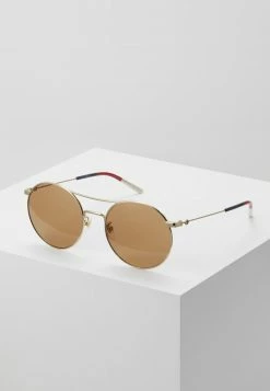 Gucci Sonnenbrille - Gold-coloured/brown - Damen