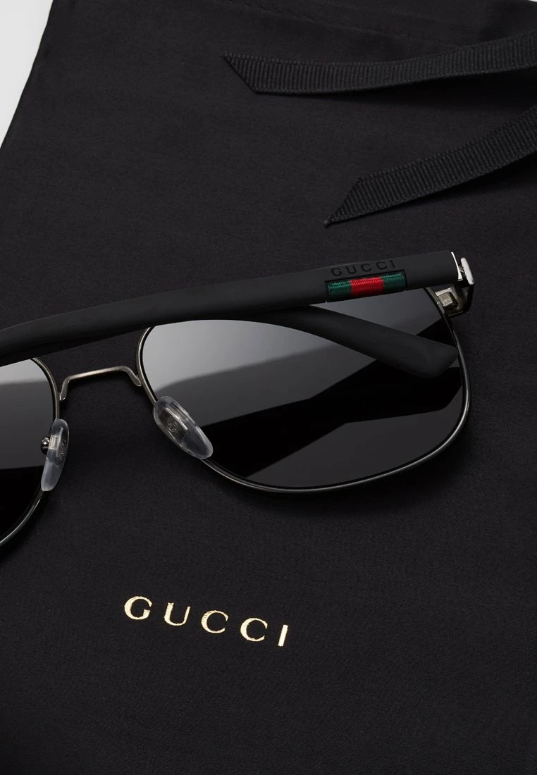 Gucci - Unisex Sonnenbrille - Black/grey 7 Gucci - Unisex Sonnenbrille - Black/grey – Bild 5