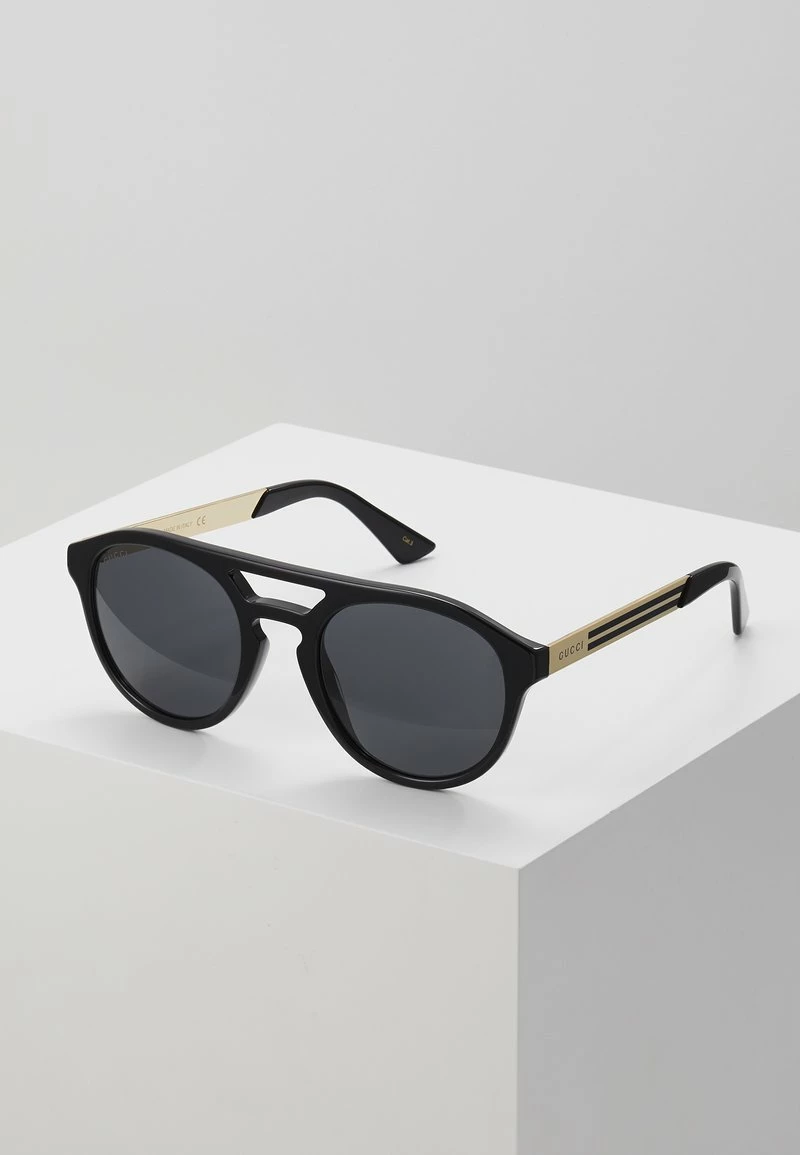 Gucci - Unisex Sonnenbrille - Black/gold-coloured/grey 3 Gucci - Unisex Sonnenbrille - Black/gold-coloured/grey