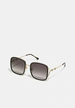 Gucci Sonnenbrille - Black/gold/grey - Damen