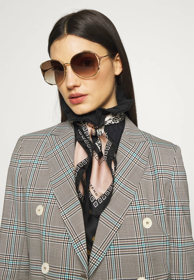 Gucci - Damen Sonnenbrille - Gold-coloured/brown 4 Gucci - Damen Sonnenbrille - Gold-coloured/brown – Bild 2