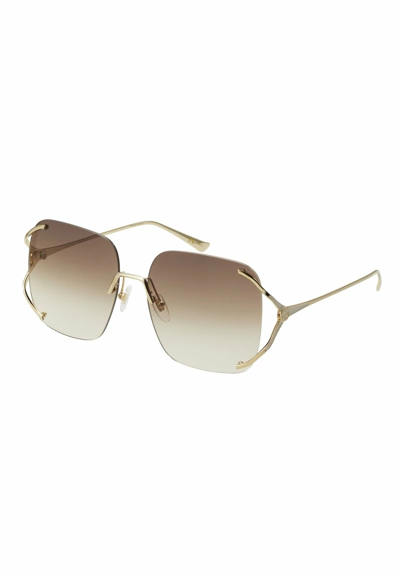 Gucci Sonnenbrille - Gold-coloured/brown - Damen 4 Gucci Sonnenbrille - Gold-coloured/brown - Damen – Bild 2