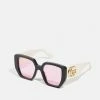 Gucci - Damen Sonnenbrille - Black/white/pink -Günstiges Gucci || Knirps Geschäft e47a8a7052174cbcaa029ddc94f2385d