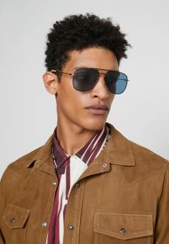 Gucci Sonnenbrille - Black/gold-coloured/blue - Unisex -Günstiges Gucci || Knirps Geschäft ebbaca87326d4ea48e24017d2b4b0aaf