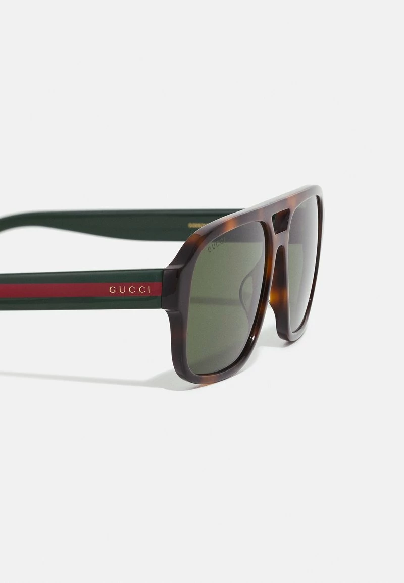 Gucci - Unisex Sonnenbrille - Havana/green 5 Gucci - Unisex Sonnenbrille - Havana/green – Bild 3