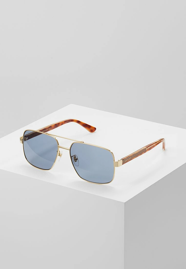 Gucci - Unisex Sonnenbrille - Gold-coloured/crystal/grey 3 Gucci - Unisex Sonnenbrille - Gold-coloured/crystal/grey