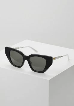 Gucci - Damen Sonnenbrille - Black/silver/grey