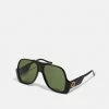 Gucci UNISEX - Sonnenbrille - Black/green -Günstiges Gucci || Knirps Geschäft f520bb030b0f4b7182a4df9b9f9abd2f