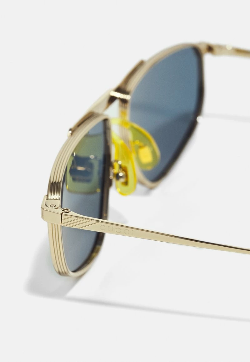 Gucci - Unisex Sonnenbrille - Gold-coloured/gold-coloured/blue 7 Gucci - Unisex Sonnenbrille - Gold-coloured/gold-coloured/blue – Bild 5