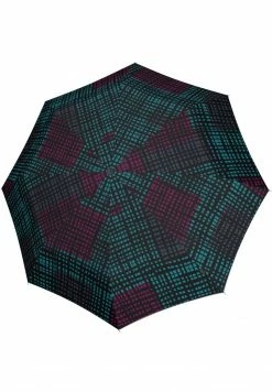 Knirps - Unisex MEDIUM DUOMATIC - Schirm - Structure Raspberry